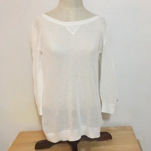 Columbia sportswear company mesh white top